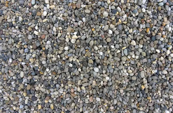 Paved driveway stones 